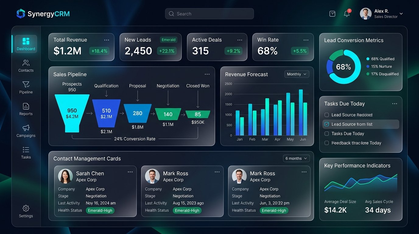 CRM Dashboard
